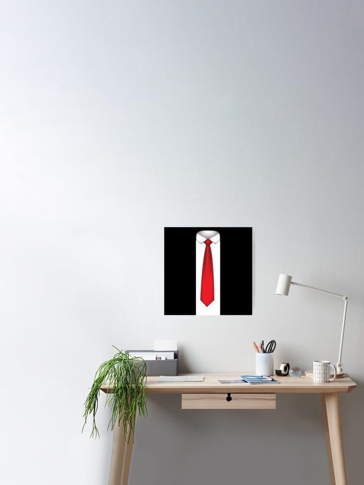 Red Tie merch Gaming Graphic T-Shirt | Redbubble