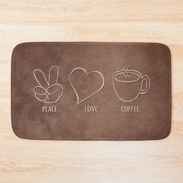 Item preview, Peace Love Coffee designed and sold by hobrath.