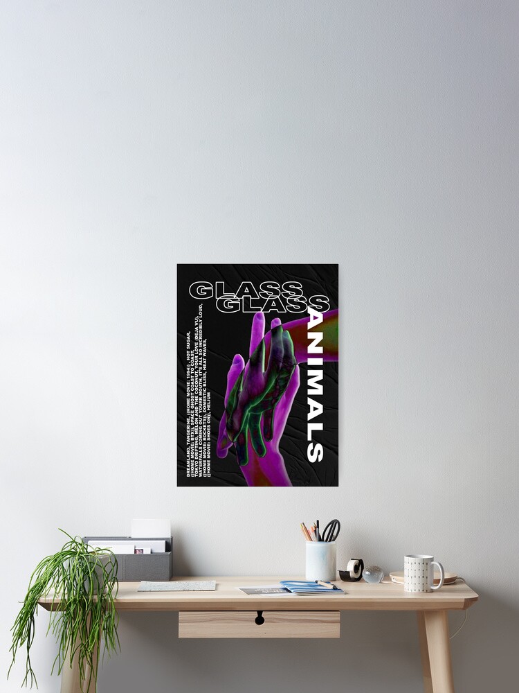Thumbnail 2 of 3, Poster, Glass Animals designed and sold by dormprintsbylei.