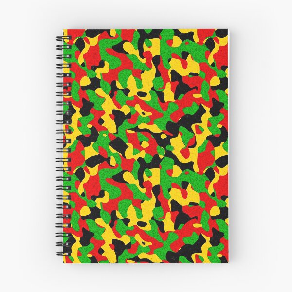 Item preview, Rastafari Camouflage Pattern Green Yellow red Black designed and sold by EDDArt.