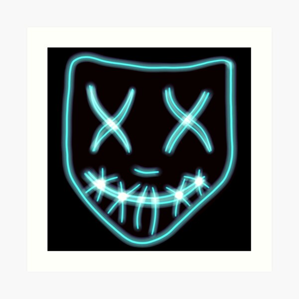 Purge Led Art Prints Redbubble - purge decal roblox