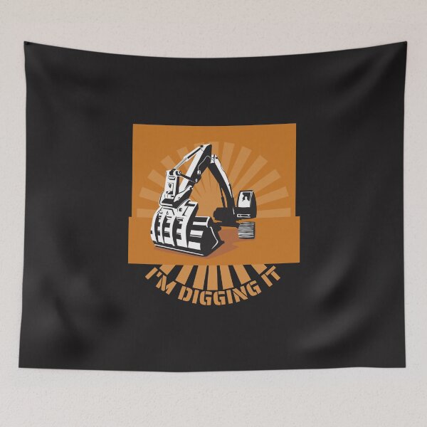 Item preview, Cool Funny Excavator :I'm digging it designed and sold by laiwole.
