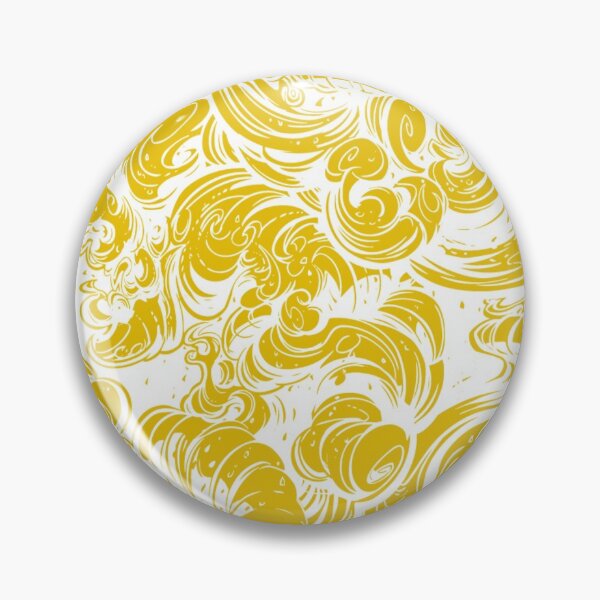 Item preview, Yellow Floral Wave designed and sold by cbeezle.