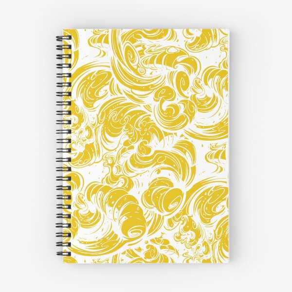 Item preview, Yellow Floral Wave designed and sold by cbeezle.