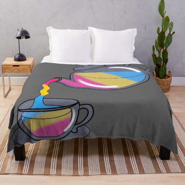 Item preview, LGBTea Pan Flag designed and sold by NerdyCupcake559.