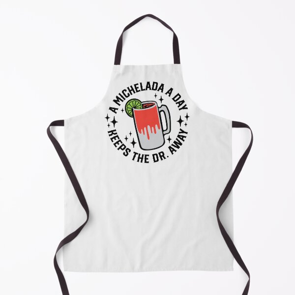 Item preview, A Michelada a Day Keeps the Dr Away designed and sold by TheCraftyDrunkCo.