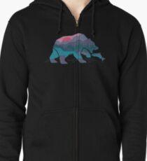 Bear Country Zipped Hoodie