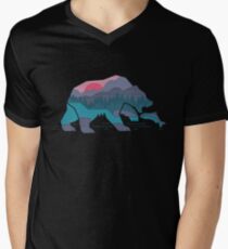 Bear Country Men's V-Neck T-Shirt