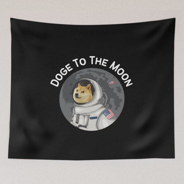 Item preview, Doge To The Moon designed and sold by GleamingGiant.