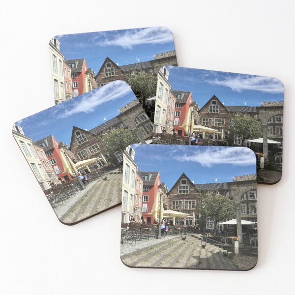 Item preview, Historic streets of Aachen | Travel photography Germany | Summer time designed and sold by europhoto.