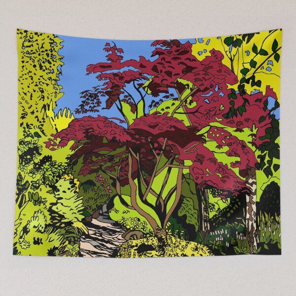 Item preview, Didsbury, Fletcher Moss Garden designed and sold by MitaDreamDesign.
