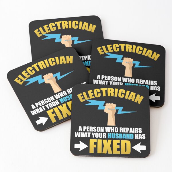 Item preview, Electrician A Person Who Repairs What Your Husband Has Fixed designed and sold by Mesyo.