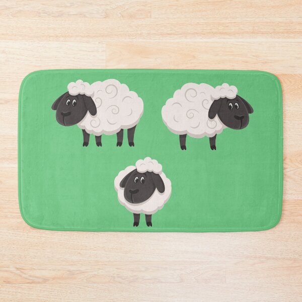 Item preview, Three Cute funny sheeps designed and sold by ramonag1.