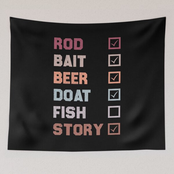 Item preview, Fishing Check Off List Mens designed and sold by Life Shop.
