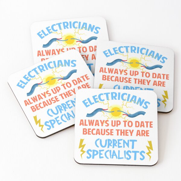 Item preview, Electricians Always Up To Date Current Specialists designed and sold by Mesyo.