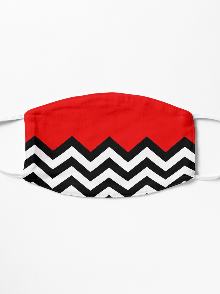 Alternate view of Twin Peaks - Black Lodge Pattern Mask