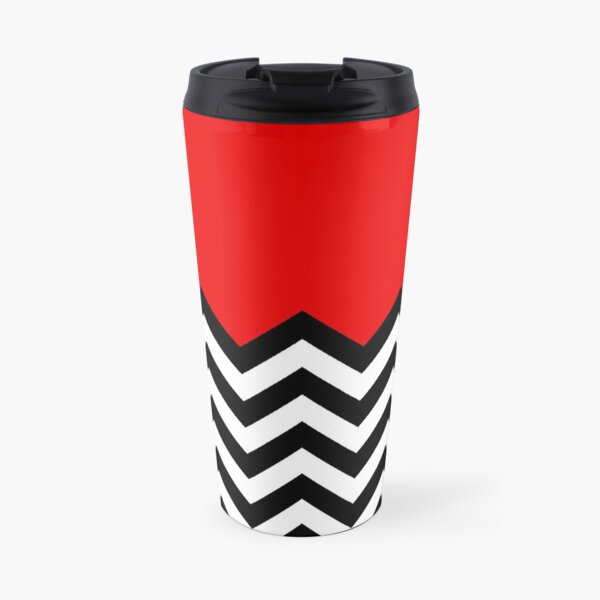 Twin Peaks - Black Lodge Pattern Travel Mug