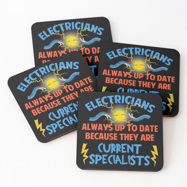 Item preview, Electricians Always Up To Date Current Specialists designed and sold by Mesyo.