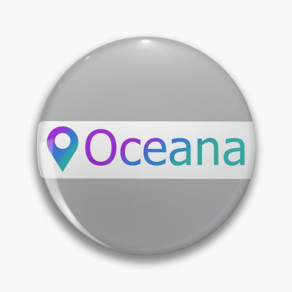 Item preview, Oceana Location Icon designed and sold by Friend of Frogs.