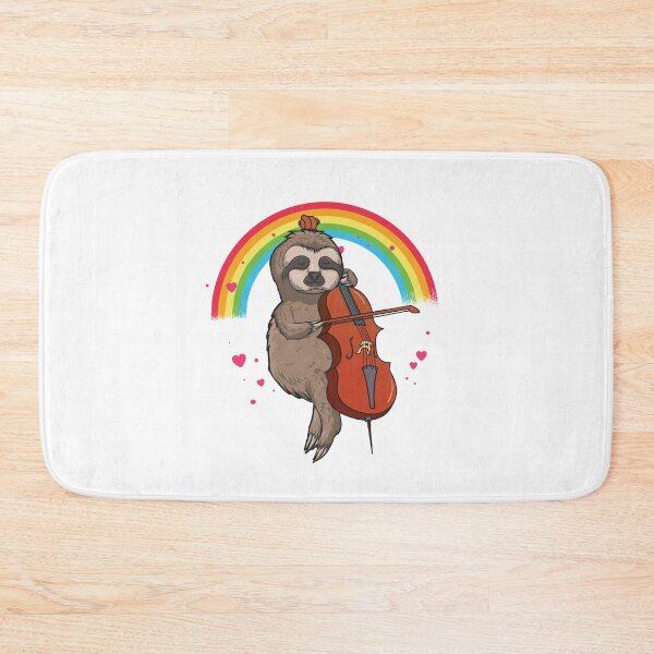 Item preview, Funny Sloth Cello Player Gift designed and sold by MrEddie10.