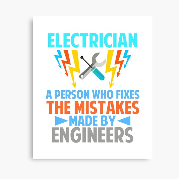 Item preview, Electrician Person who fix Mistakes Made By Engineers designed and sold by Mesyo.