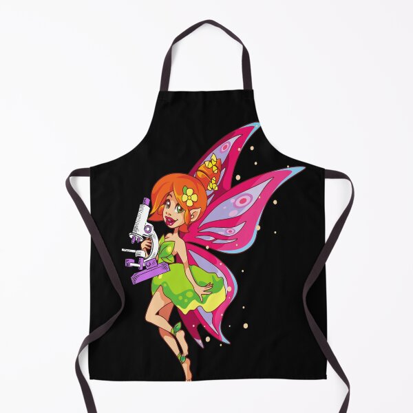 Item preview, LAB SCIENTIST FAIRY WITH MICROSCOPE MEDICAL LABORATORY SCIENTIST  designed and sold by Hippiesole.