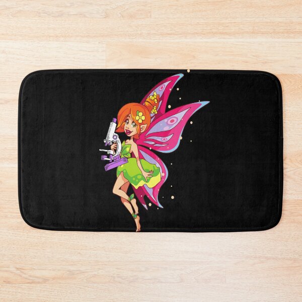 Item preview, LAB SCIENTIST FAIRY WITH MICROSCOPE MEDICAL LABORATORY SCIENTIST  designed and sold by Hippiesole.