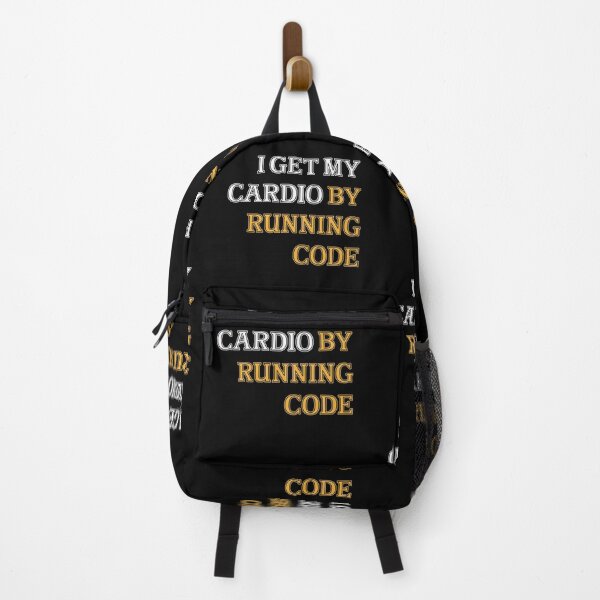 Item preview, I Get My Cardio By Running Code / Computer Science Tshirt / Computer Programmer Saying / Programmer Gift Idea designed and sold by Mugiwara107.