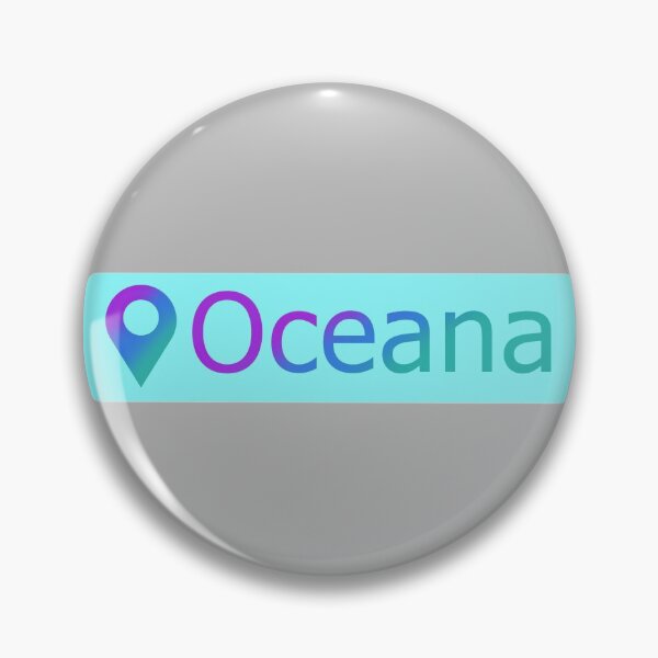 Item preview, Oceana Location Icon designed and sold by Friend of Frogs.