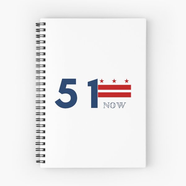 Item preview, DC Statehood 51 flag designed and sold by MinimalTag.