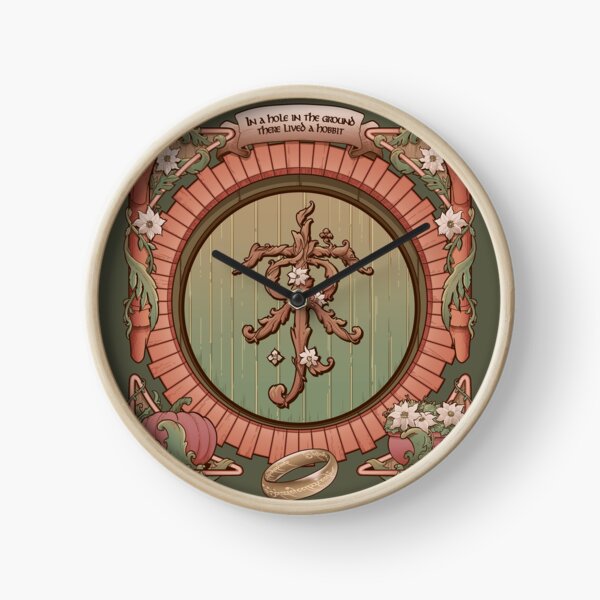 Lord Of The Rings Clock, Fan Merch Shop