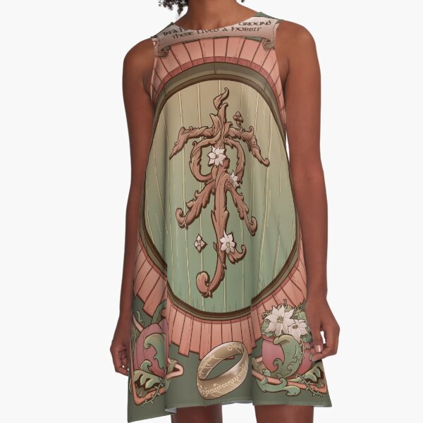 A Hole In The Ground A-Line Dress