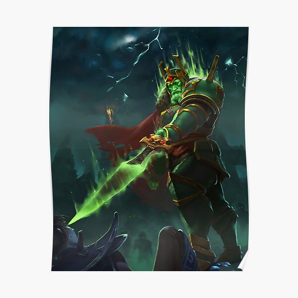 "Wraith King" Poster by Arcadeshop | Redbubble