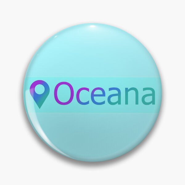 Item preview, Oceana Location Icon designed and sold by Friend of Frogs.