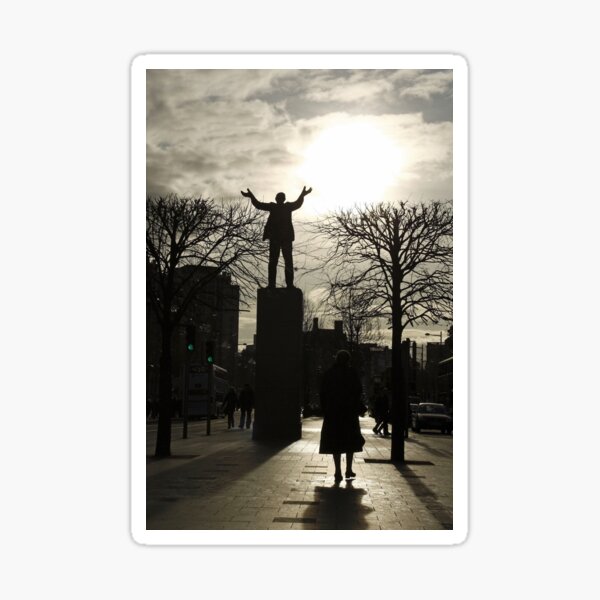 Jim Larkin at O'Connell Street Sticker