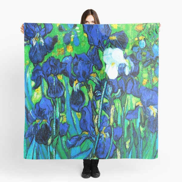 Item preview, Van Gogh Garden Irises HDR designed and sold by VintageEraArt.