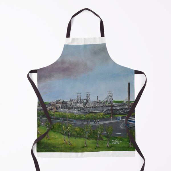Item preview, Consett Steelworks entrance,1970's designed and sold by CrossanArt.