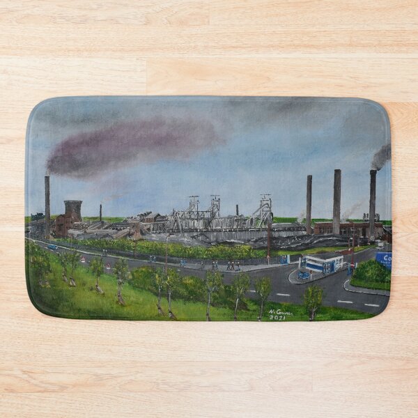 Item preview, Consett Steelworks entrance,1970's  designed and sold by CrossanArt.