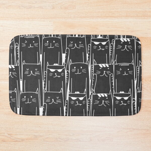 Item preview, Black And White Cute Crowded Cat designed and sold by Dr.YesOrNo.