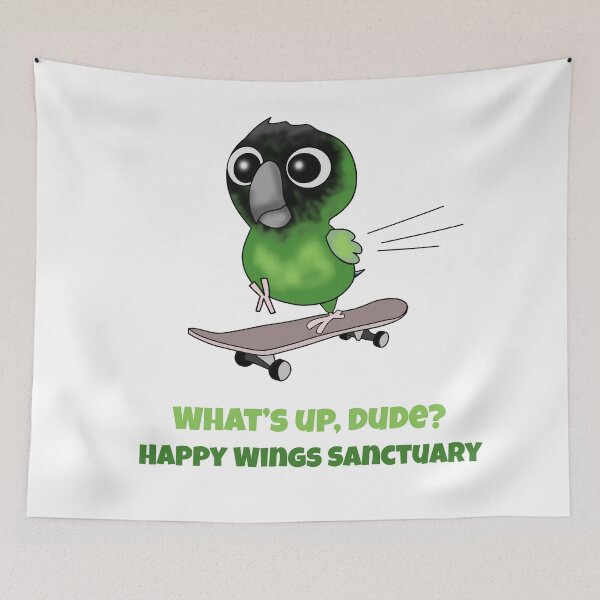 Item preview, HWS Nerdy Birdy ~ Nanday Conure designed and sold by HappyWings.