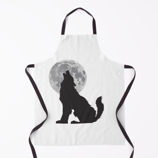 Item preview, Wolf with Moon designed and sold by Mouhou-art.