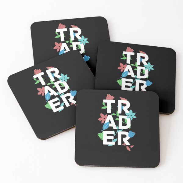 Item preview, Stocks and Crypto Trader floral minimalism designed and sold by FunSilly.