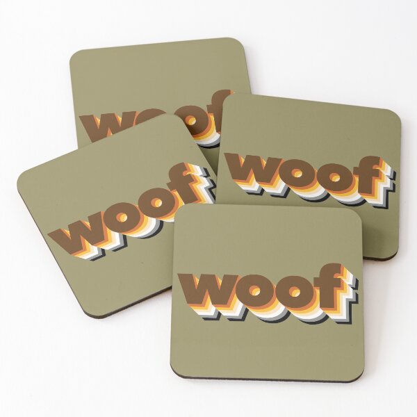 Item preview, Woof! (bear flag) designed and sold by BendeBear.