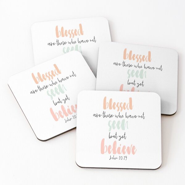 Item preview, Blessed are those who have not seen but yet believe - John 20:29 designed and sold by Stick With Sophie.