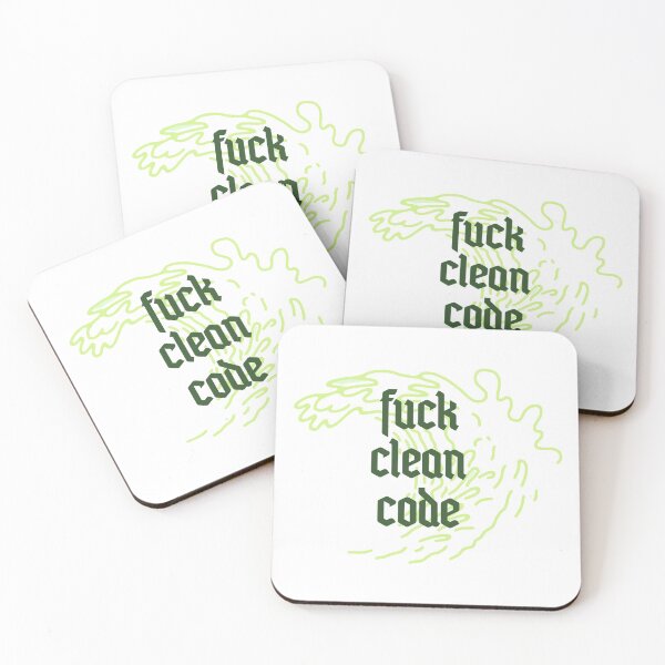 Item preview, F clean code Slime designed and sold by tnoar.