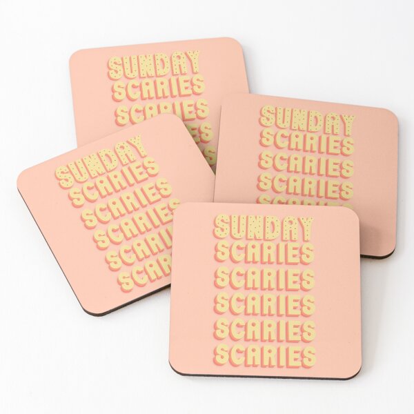 Item preview, Sunday Scaries print designed and sold by Erin Drazdzinski.
