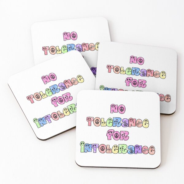 Item preview, no tolerance for intolerance ♥ designed and sold by icecreamfreeze.