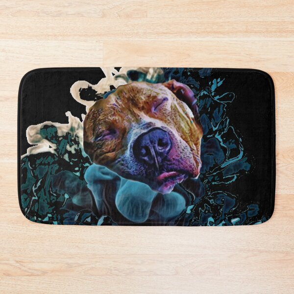 Item preview, Painted Zeus in Dreamland Dog Bully Art designed and sold by Shanna  Dugan.