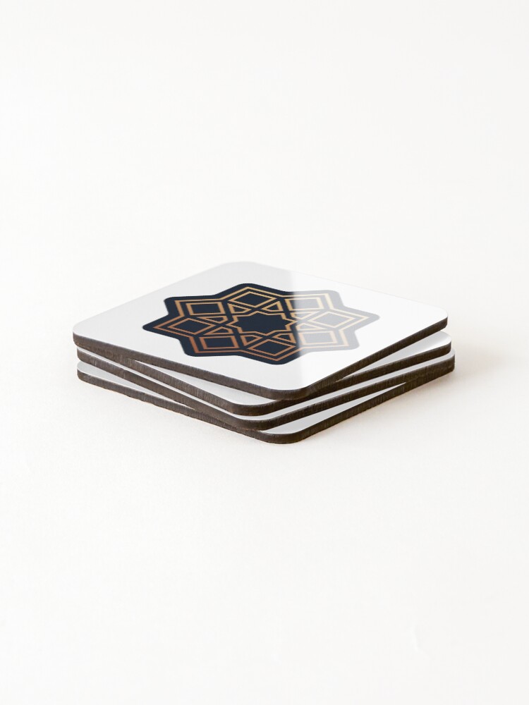 Thumbnail 4 of 5, Coasters (Set of 4), Sticker for Ramadan designed and sold by NeteDesign.