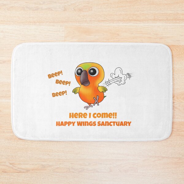 Item preview, HWS Nerdy Birdy ~ Sun Conure designed and sold by HappyWings.